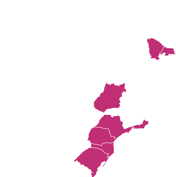 Mapa del Brasil
